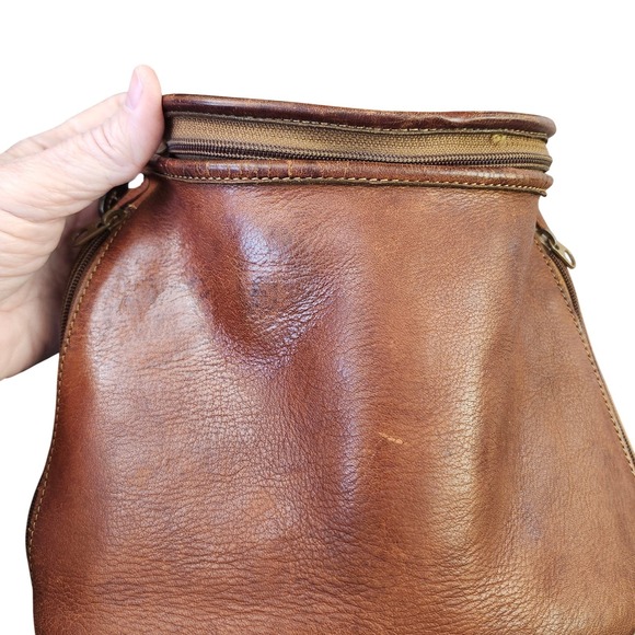 Ghurka Marley No 138 Vintage Brown Leather Backpack Made in USA Handcrafted Bag - Picture 6 of 16